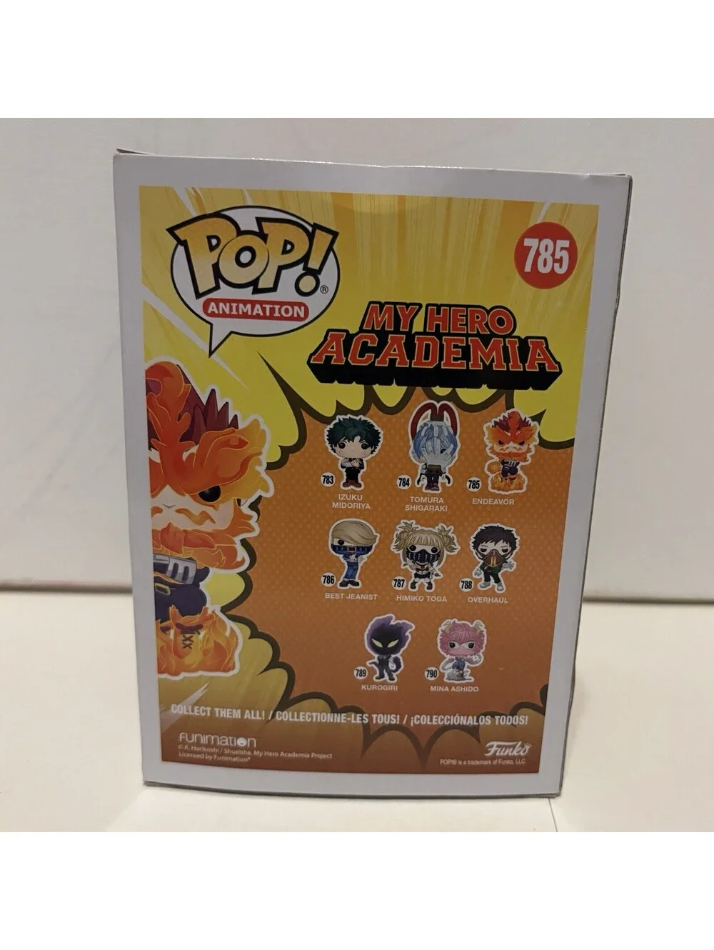Funko Pop My Hero Academia Endeavor #785 Vinyl Figure New